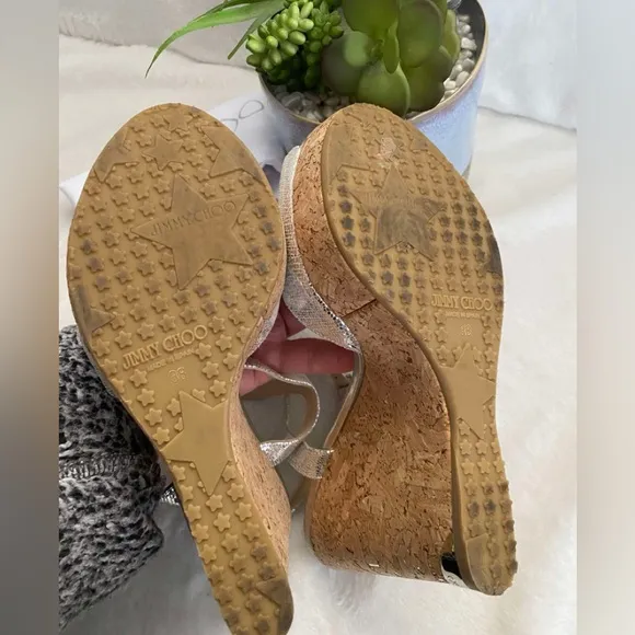 ❤️Final SALE❤️✨Like New Jimmy Choo Wedge Shoes