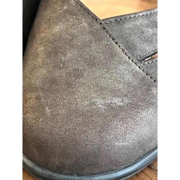 Finn Comfort Aquila Brown Nubuck Mary Jane Shoes 8.5 (US) 6.5 Germany