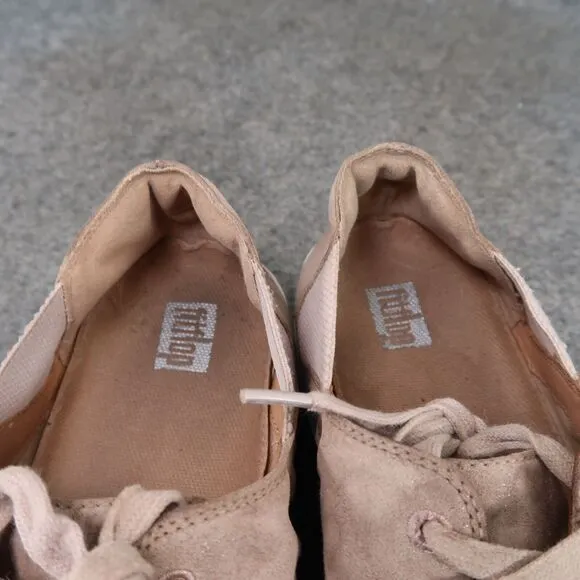 FitFlop Shoes Women 8 Sneaker Valentia Comfort Lightweight Cotton Casual Trainer