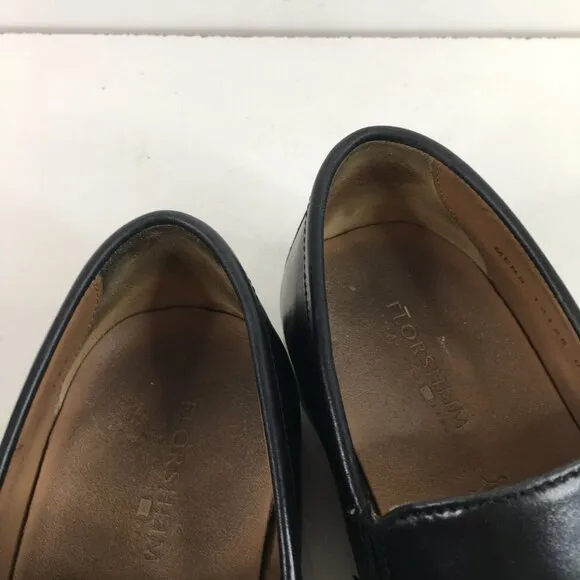 Florsheim Black Leather Penny Loafer Size 7.5 EEE