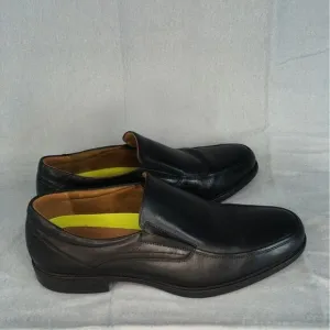 Florsheim Mens Comfortech OrthoLite Black Leather Slip-On Dress Shoes 13D‎