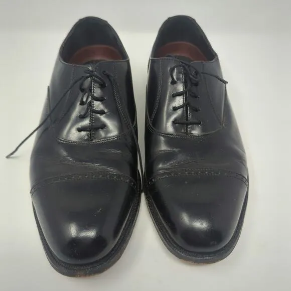 Florsheim Mens Shoes Lexington Cap Toe Oxford Shoes Black Size 10
