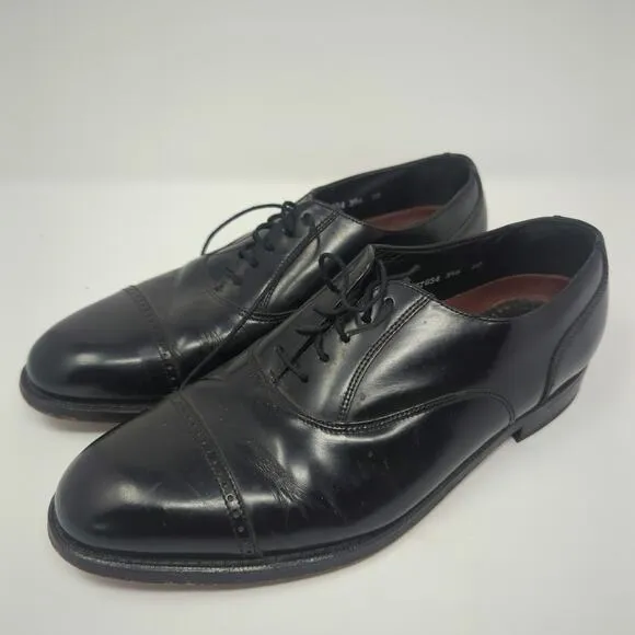 Florsheim Mens Shoes Lexington Cap Toe Oxford Shoes Black Size 10