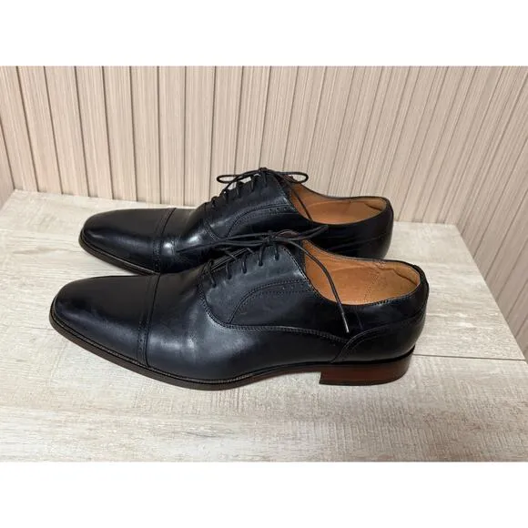 Florsheim Sorrento Cap Toe Leather Black Oxford Men's Shoes Sz 13M