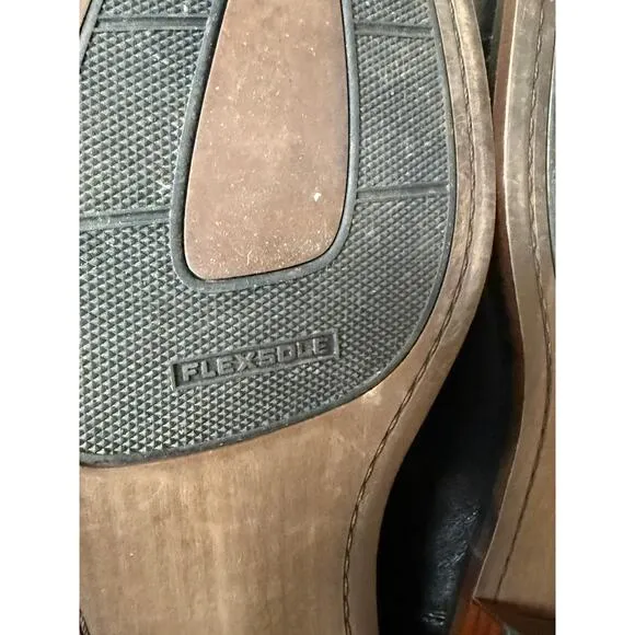 Florsheim Sorrento Cap Toe Leather Black Oxford Men's Shoes Sz 13M