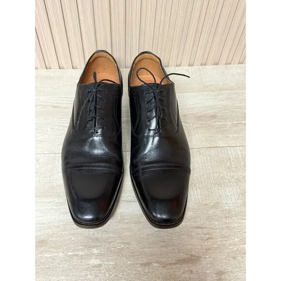 Florsheim Sorrento Cap Toe Leather Black Oxford Men's Shoes Sz 13M