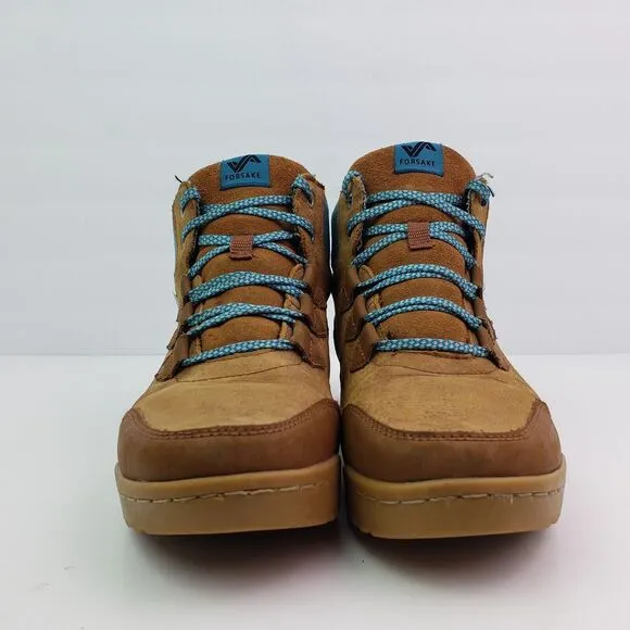 Forsake Loop Womens Size 7 Brown Teal Leather Waterproof Boots Shoes WFW16L1070
