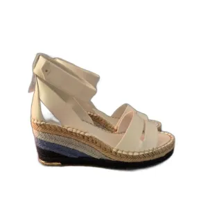 Franco Sarto Women's Clemens Espadrille Sandal Sz7 Multicolor wedge NWT Rare
