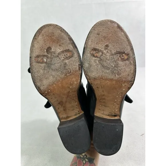 Freebird by Steven Caprice Sandals Shoes Womens 9 Distressed Gray Leather
