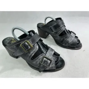 Freebird by Steven Caprice Sandals Shoes Womens 9 Distressed Gray Leather