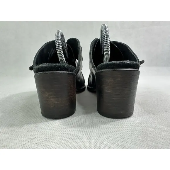 Freebird by Steven Caprice Sandals Shoes Womens 9 Distressed Gray Leather