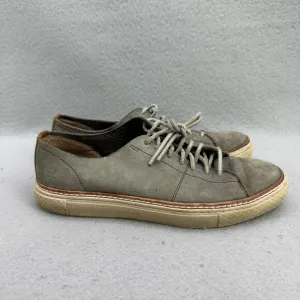 Frye Mens Gray Walker Low Lace Up Suede Fashion Sneaker Shoes Size 8