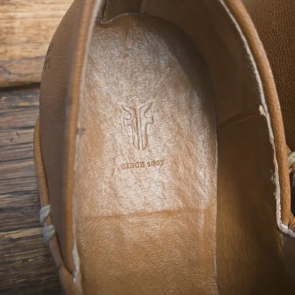 Frye Men's Tan Leather Shoes