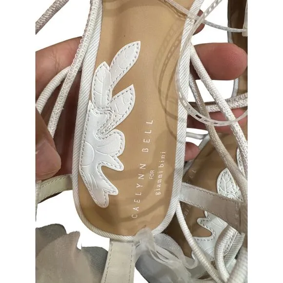 Gianni Bini x Caelynn Bell Papillon Flower Heels 10 | Bridal Y2K Coquette