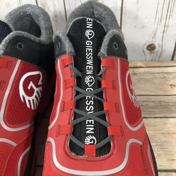 Giesswein Wool Cross X Shoes Mens Size 48 (14-15) Athletic Outdoors Trail Red