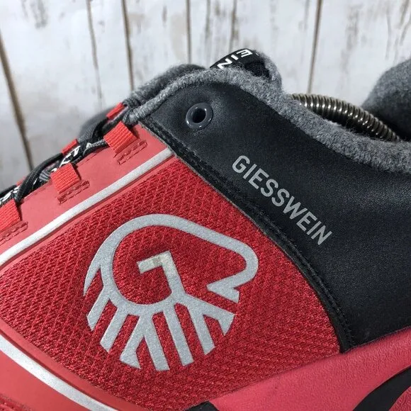 Giesswein Wool Cross X Shoes Mens Size 48 (14-15) Athletic Outdoors Trail Red