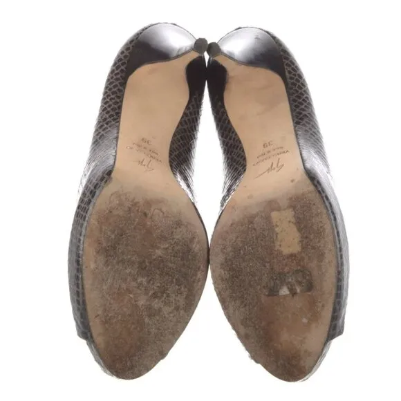 Giuseppe Zanotti Animal Print Pumps US 9, IT 39