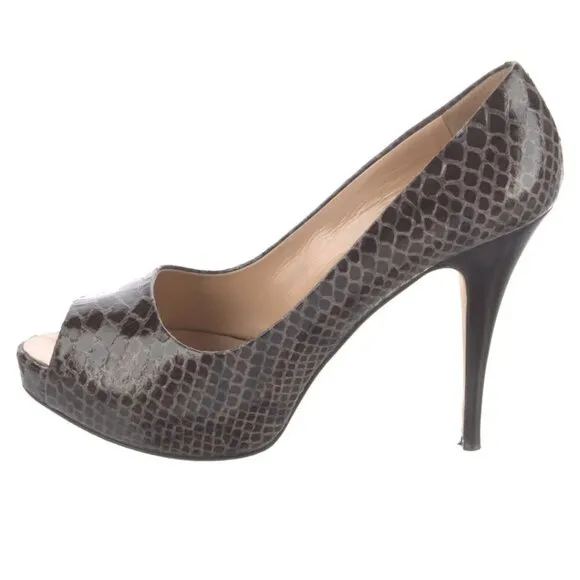 Giuseppe Zanotti Animal Print Pumps US 9, IT 39