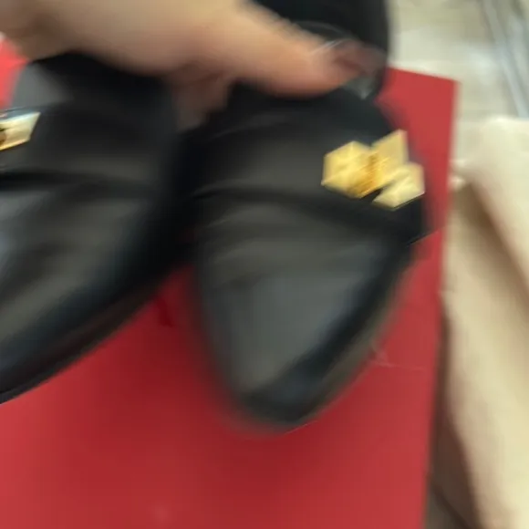 Givenchy Black Leather Women's Shoes