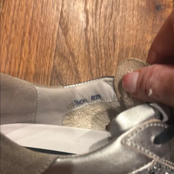 Golden Goose Silver Superstar Sneakers