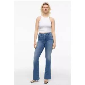 Good American x Zara SE 2022 Classic Bootcut Flare Jeans Inseam 34'