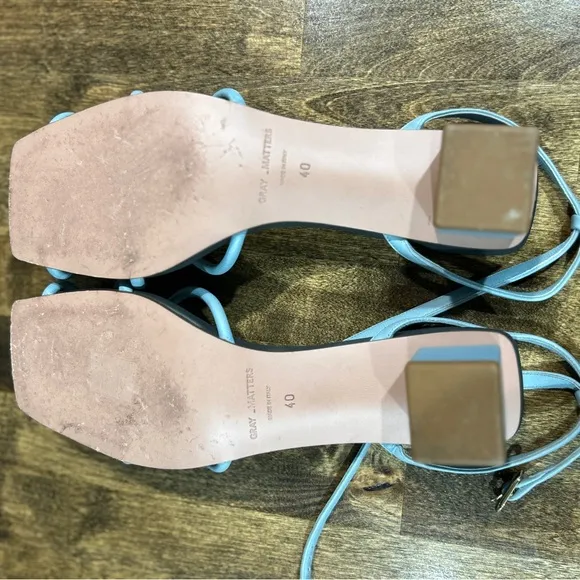 Gray Matters Women's Roxie Block-Heel Sandal Shoes