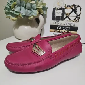 GUC TOD'S LEATHER MOCASSIN SHOES SIZE 39