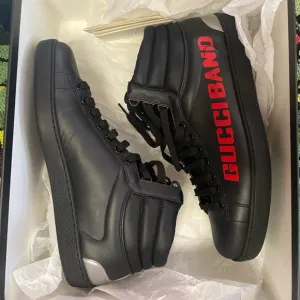 Gucci Black High-Top Sneakers