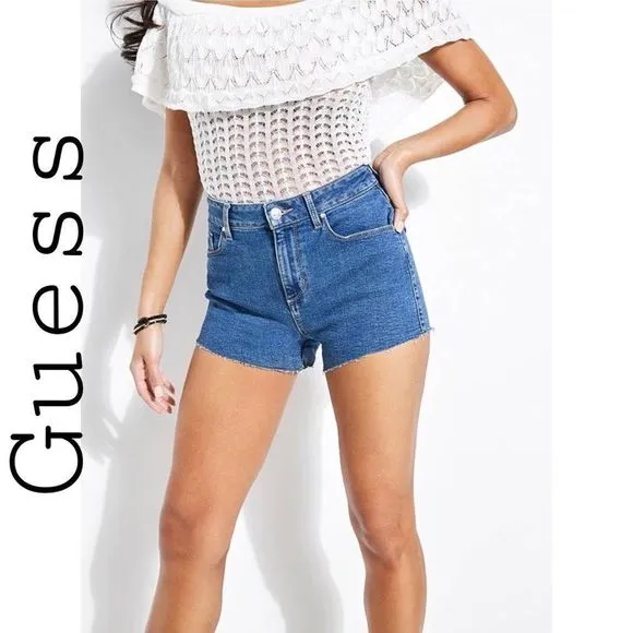 ✨Guess Premium High-Waisted Gilda Shorts✨
