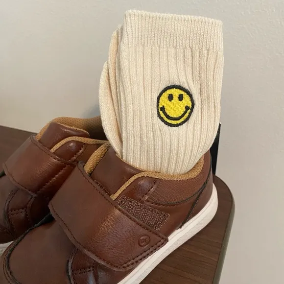 HAPPY FACE TODDLER SOCKS