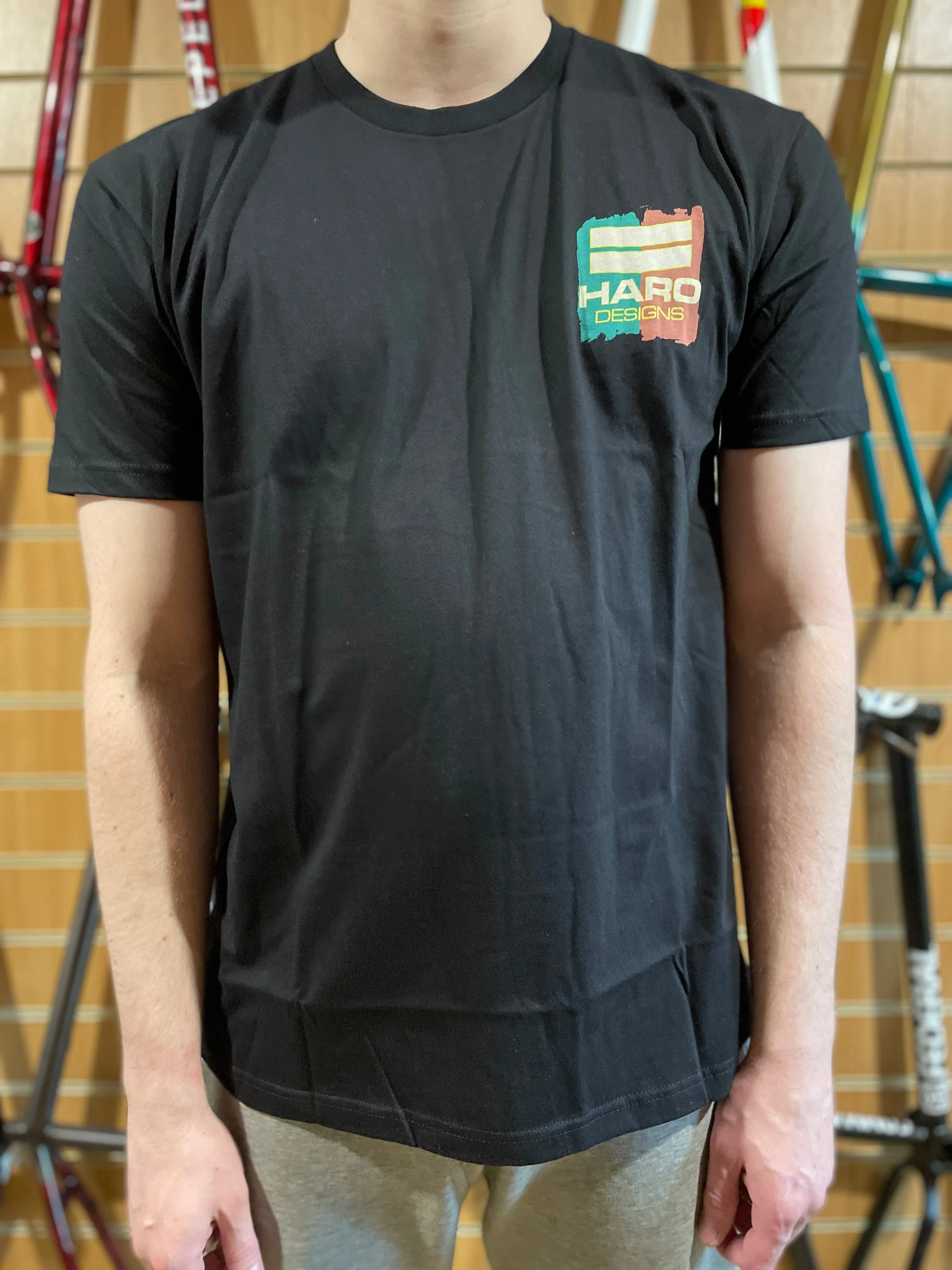 Haro Designs Paint T-shirt Black