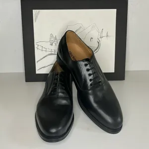 Hockerty Black Tie Shoes in black leather Men’s Size 9