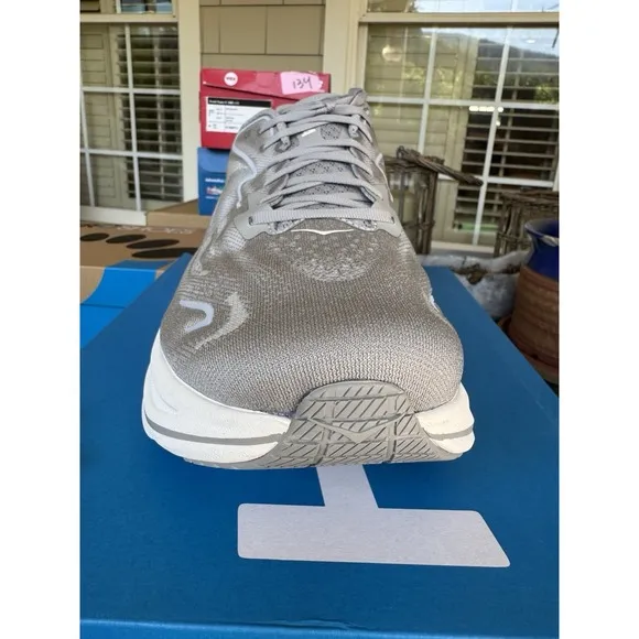 Hoka M Clifton 10 X Wide Men's Size 14 4E Extra Wide Running Shoes Steller Grey