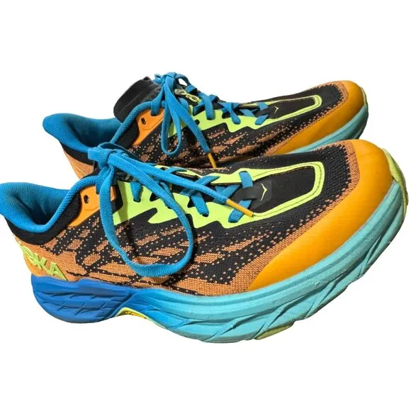 Hoka Men's Speedgoat 5 Solar Flare Running‎ Shoes - Size 8D