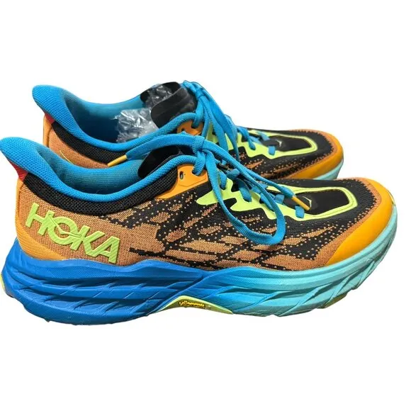 Hoka Men's Speedgoat 5 Solar Flare Running‎ Shoes - Size 8D