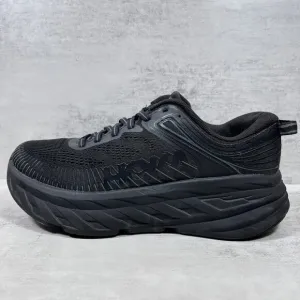 Hoka One One Bondi 7 Running Shoes - Women's Size 7 - Triple Black  This item is
