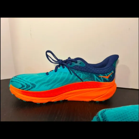 Hoka One One Challenger ATR 7 Trail Running Shoes Ceramic Mens 11.5 Wide 2E