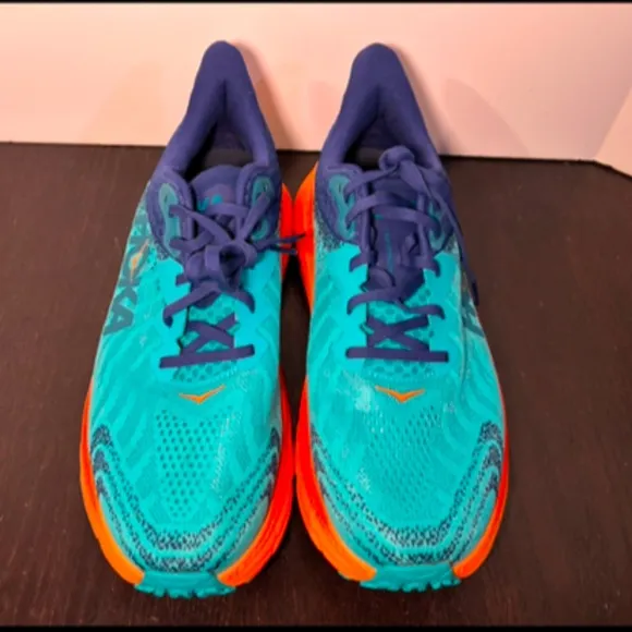 Hoka One One Challenger ATR 7 Trail Running Shoes Ceramic Mens 11.5 Wide 2E