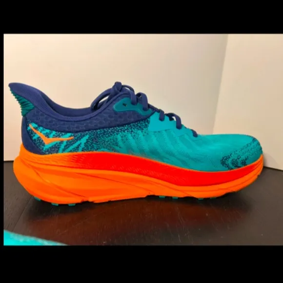 Hoka One One Challenger ATR 7 Trail Running Shoes Ceramic Mens 11.5 Wide 2E