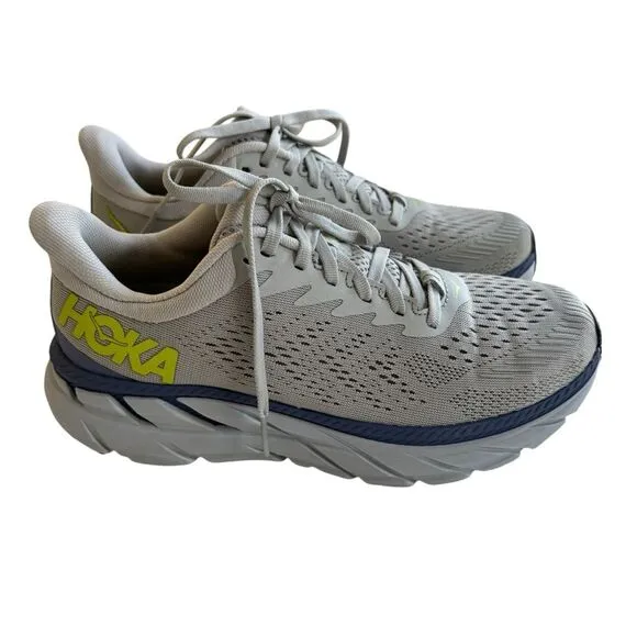 Hoka One One Clifton 7 Lunar Rock/Nimbus Cloud Women's Sz 6.5
