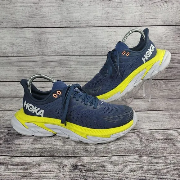 Hoka One One Clifton Edge Women 6.5 Shoes Running Responsive Comfort MOONLIT