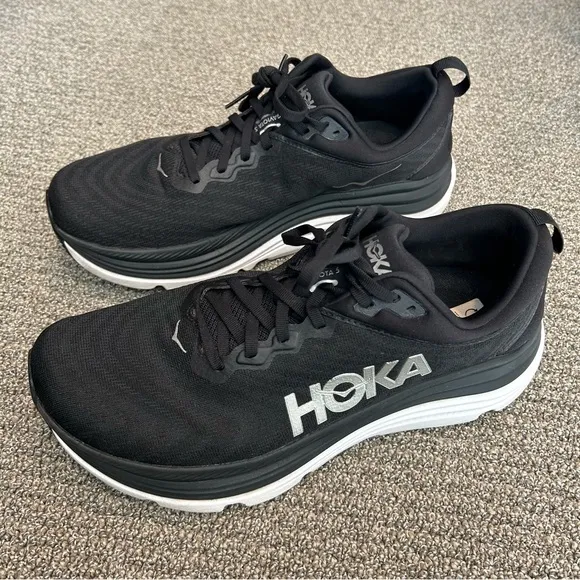 Hoka One One Gaviota 5 Black Shoes Men’s Size 11.5 EU 46