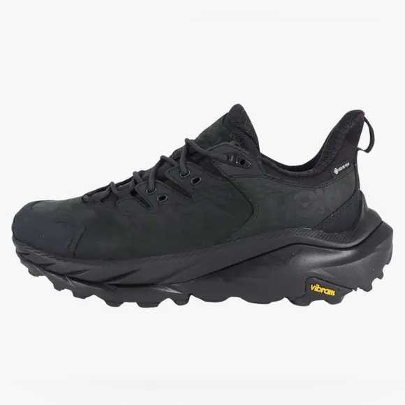 Hoka One One Kaha 2 Low GTX Gore-Tex Black Hiking Shoe Black 9.5D