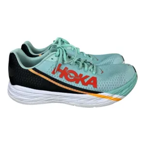 Hoka One One Rocket X Eggshell Blue Running Athletic Shoes 1113532 W14/M…