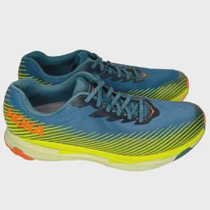 Hoka One One Shoes Mens Sz 12.5 Blue Coral/Evening Primrose Torrent 2 Trail Run