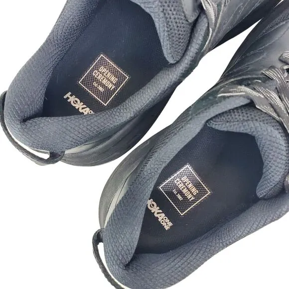 HOKA One One Shoes X OC BONDI Mens Size 12 Black Trail Running Sneaker F19119H