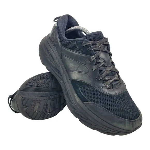 HOKA One One Shoes X OC BONDI Mens Size 12 Black Trail Running Sneaker F19119H