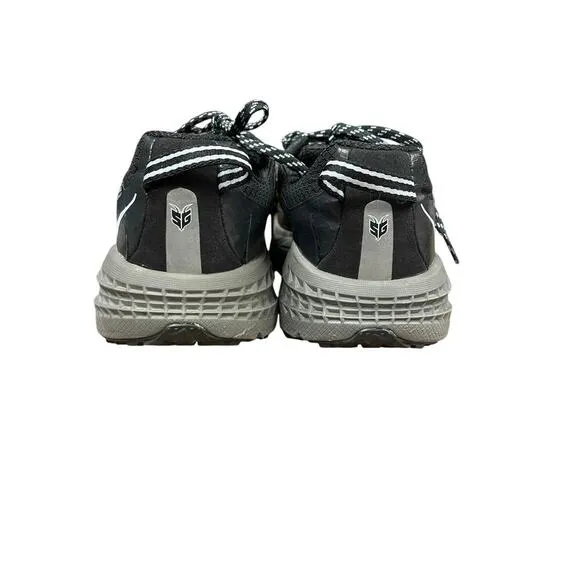 Hoka One One Skyshell Waterproof Vibram Trail Running Shoes – Men’s Size 9 Black