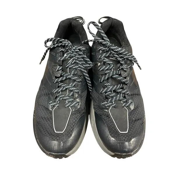 Hoka One One Skyshell Waterproof Vibram Trail Running Shoes – Men’s Size 9 Black