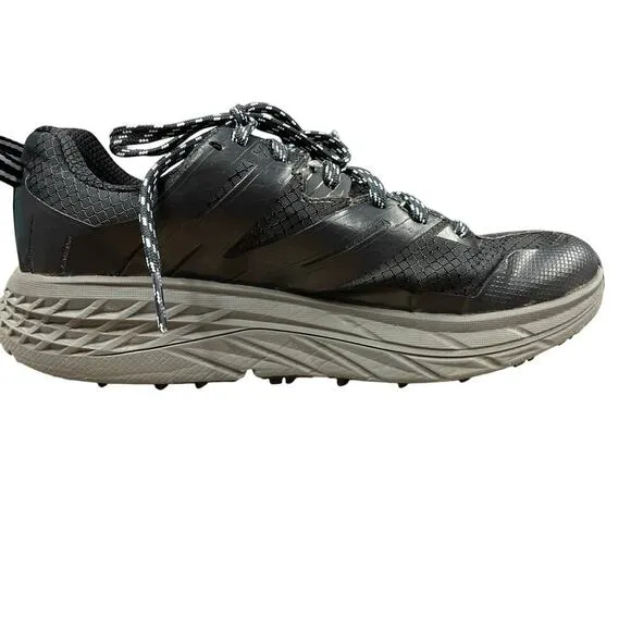 Hoka One One Skyshell Waterproof Vibram Trail Running Shoes – Men’s Size 9 Black